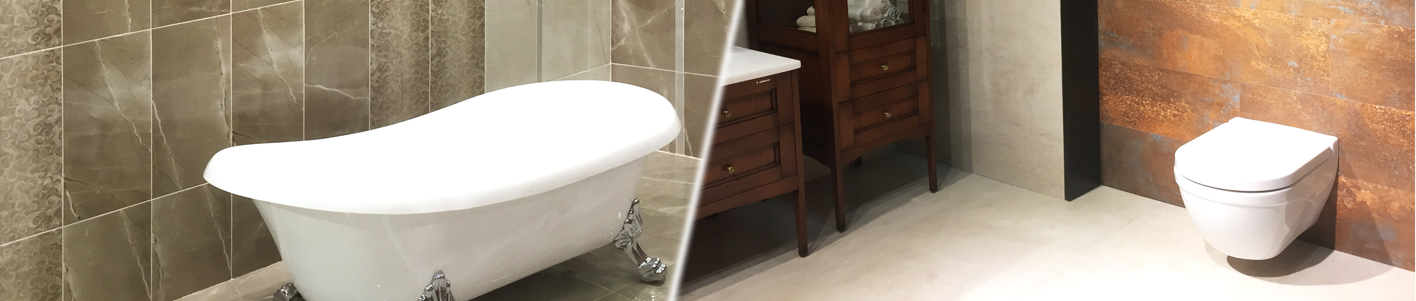 dans la salle de bain